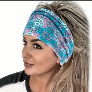 BOHO ELASTIC KNOTTED HEADBAND